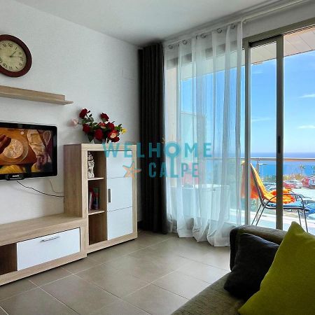 Appartamento Lima Con Piscina Y Vista Al Mar Calpe Esterno foto