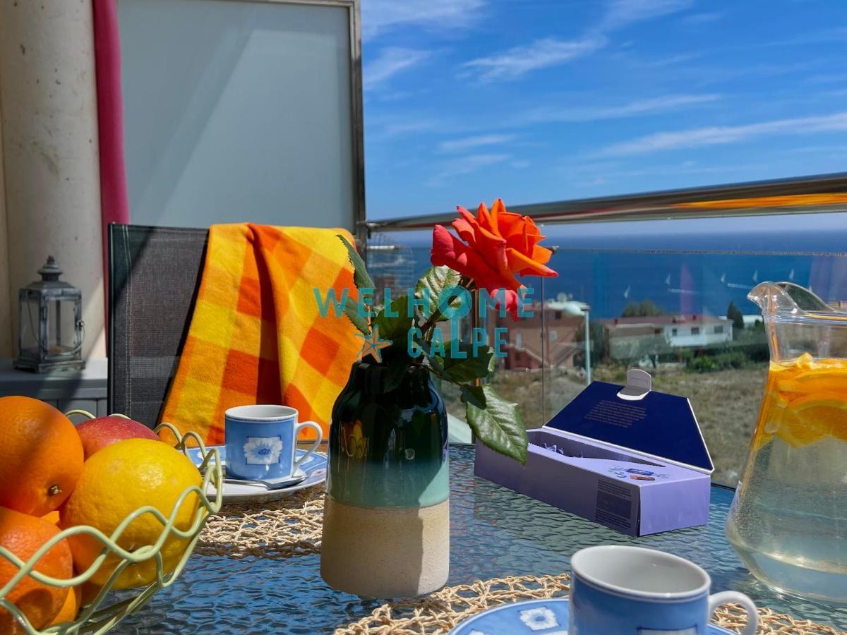 Appartamento Lima Con Piscina Y Vista Al Mar Calpe Esterno foto